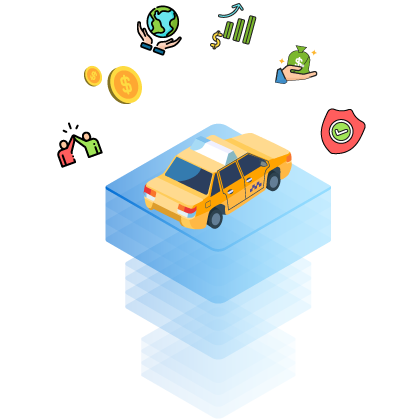 Features of Our Blockchain Solution for Ride Sharing